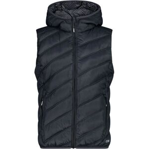 CMP Antracite Woman Vest with Removable Hood - Vest CMP Antracite Woman Vest with Removable Hood - Vest