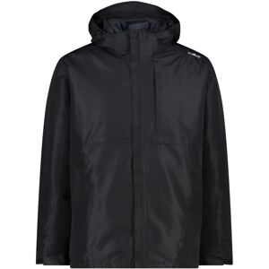 CMP Men's 3-in-1 Jacket - Black - Outdoor Waterproof Coat CMP Men's 3-in-1 Jacket - Black - Outdoor Waterproof Coat