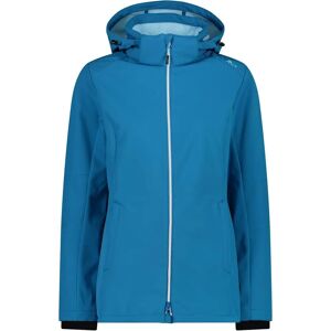 CMP Blue Softshell Long Jacket - Outdoor Jacket CMP Blue Softshell Long Jacket - Outdoor Jacket