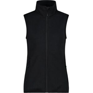 CMP Heavy Fleece Vest - Windproof, Sleeveless, Black - Vest CMP Heavy Fleece Vest - Windproof, Sleeveless, Black - Vest