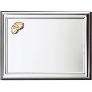 Targa di Nozze Personalizzata Argenteria Mb - Argento, 15,5x20,5cm, Regalo Personalizzato Targa di Nozze Personalizzata Argenteria Mb - Argento, 15,5x20,5cm, Regalo Personalizzato
