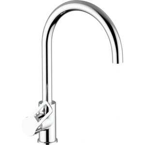 Mingitore lavabo cromato Teorema - Bocca alta ad arco, cartuccia ceramica Mingitore lavabo cromato Teorema - Bocca alta ad arco, cartuccia ceramica