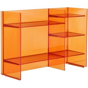 Kartell - Modèle Sound-Rack - Système de rangement transparent - Système de rangement - Publicité Kartell - Modèle Sound-Rack - Système de rangement transparent - Système de rangement - Publicité