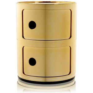 Kartell Anna Castelli Ferrieri Gold Aufbewahrungskasten - Aufbewahrungskasten Kartell Anna Castelli Ferrieri Gold Aufbewahrungskasten - Aufbewahrungskasten