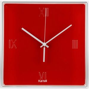 Horloge Murale / De Table Kartell 190010 - Rouge - Publicité Horloge Murale / De Table Kartell 190010 - Rouge - Publicité
