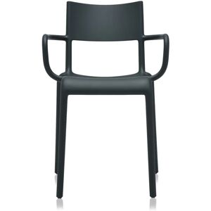 Kartell 581409 Nero Empilhável cadeira de jantar - Cadeira Kartell 581409 Nero Empilhável cadeira de jantar - Cadeira