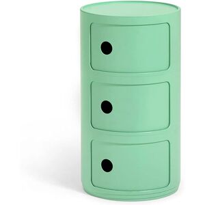 Kartell Anna Ferrieri Componibili - Grüner Bio-Einlageraum - 3 Einheiten Kartell Anna Ferrieri Componibili - Grüner Bio-Einlageraum - 3 Einheiten