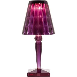 Lampada da tavolo Battery Kartell - Lusso Portatile Viola Lampada da tavolo Battery Kartell - Lusso Portatile Viola