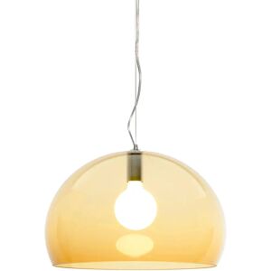 Suspension FL/Y recyclée de Kartell - Orange - Publicité Suspension FL/Y recyclée de Kartell - Orange - Publicité