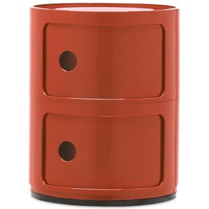 Kartell Modell 4966 - Oranger Stauraum - Aufbewahrungsbehälter Kartell Modell 4966 - Oranger Stauraum - Aufbewahrungsbehälter
