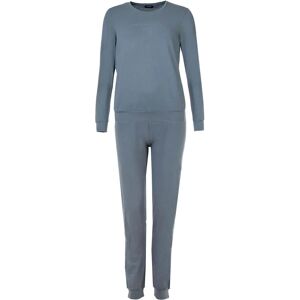 Emporio Armani Graue Bio-Baumwolle Langarm-Pyjamas - Homewear Emporio Armani Graue Bio-Baumwolle Langarm-Pyjamas - Homewear
