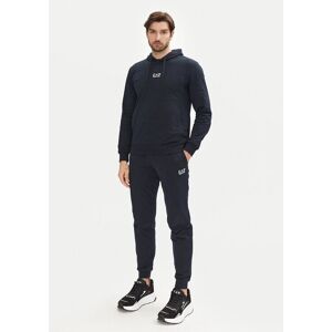 EA7 Morski bawełniany dres - Casual Sport Multisport Długi rękaw EA7 Morski bawełniany dres - Casual Sport Multisport Długi rękaw