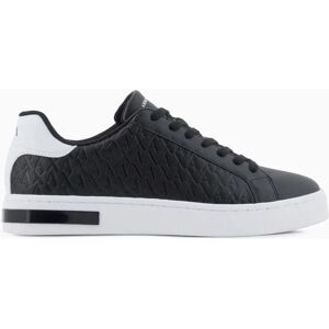 Armani Exchange XM000140AF11916MC011 Baskets à logo croisé noir - Sneakers - Publicité Armani Exchange XM000140AF11916MC011 Baskets à logo croisé noir - Sneakers - Publicité