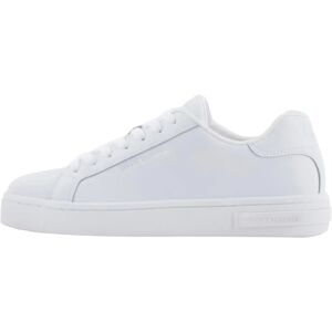 Armani Exchange XW000295AF11912U0002 Zapatillas de cuero blancas - Zapatos Armani Exchange XW000295AF11912U0002 Zapatillas de cuero blancas - Zapatos