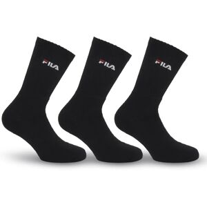 FILA - UNISEX CREW TENNIS FULL TERRY SOCKS - Schwarz - Socken FILA - UNISEX CREW TENNIS FULL TERRY SOCKS - Schwarz - Socken