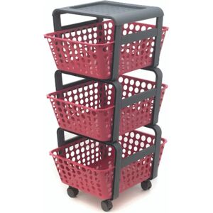 Carro de Cocina Modular en Tórtola - Plástico Resistente a Impactos Carro de Cocina Modular en Tórtola - Plástico Resistente a Impactos