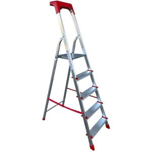 EAC - Scala Domestica in Alluminio 5 Gradini - Alluminio - Ladder EAC - Scala Domestica in Alluminio 5 Gradini - Alluminio - Ladder