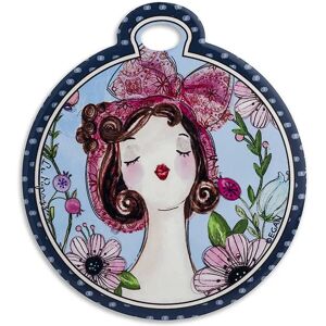 Egan Pot Holder - Azzurro - Ceramic - 16x18cm - Pot Holder Egan Pot Holder - Azzurro - Ceramic - 16x18cm - Pot Holder