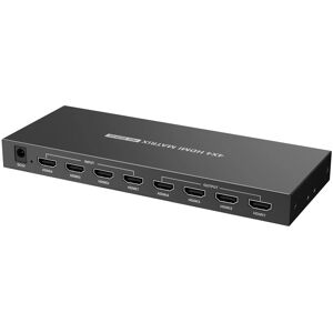 Techly IDATA HDMI-MX44 Commutateur matrice HDMI 4x4 - Commutateur AV Techly IDATA HDMI-MX44 Commutateur matrice HDMI 4x4 - Commutateur AV