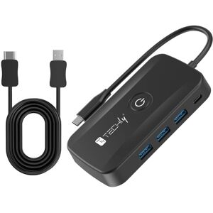 Techly IDATA USBC-HUB5WL Extensor HDMI Inalámbrico - Transmisor y Receptor AV Techly IDATA USBC-HUB5WL Extensor HDMI Inalámbrico - Transmisor y Receptor AV