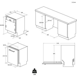 Candy CI4C6F0A - Antracite - Lavastoviglie Candy CI4C6F0A - Antracite - Lavastoviglie