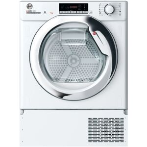 Hoover BATD H7A2TCE-80 - Chrome, White - Tumble Dryer Hoover BATD H7A2TCE-80 - Chrome, White - Tumble Dryer