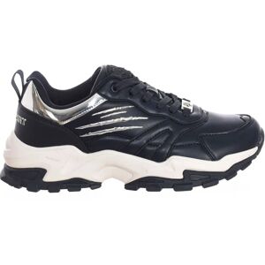Plein Sport Sips1516 Blau Halfhoge Ademende Sportschoenen Plein Sport Sips1516 Blau Halfhoge Ademende Sportschoenen