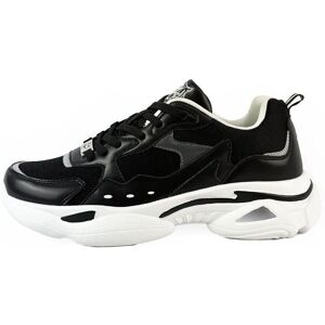 Plein Sport SIPS1517 Black Leather - Sports Shoes Plein Sport SIPS1517 Black Leather - Sports Shoes
