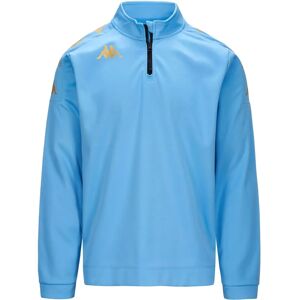 Moletom Gassolo da Kappa - Corte slim, Meia zíper, Poliéster Moletom Gassolo da Kappa - Corte slim, Meia zíper, Poliéster
