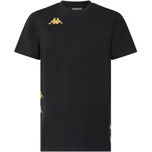 Camiseta Preta Giovo da Kappa - Camiseta Camiseta Preta Giovo da Kappa - Camiseta