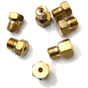 Kit injecteurs de gaz Ariston C00089393 - Pour four, cuisinière - Original - Publicité Kit injecteurs de gaz Ariston C00089393 - Pour four, cuisinière - Original - Publicité