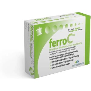 Integratore Ferroc di Deltha Pharma con Vitamina C - 30 Capsule Integratore Ferroc di Deltha Pharma con Vitamina C - 30 Capsule