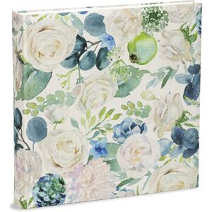 Mareli Fabric Cover Scrapbook Album - Floral - 31x31 cm - Scrapbooking Album Mareli Fabric Cover Scrapbook Album - Floral - 31x31 cm - Scrapbooking Album