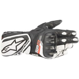 Alpinestars Stella SP-8 V3 Dame motorsykkelhansker - Svart Hvit - L Alpinestars Stella SP-8 V3 Dame motorsykkelhansker - Svart Hvit - L