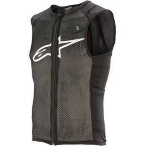 Alpinestars Paragon Plus Beschermvest - Zwart, Wit - Motorjas/vest Alpinestars Paragon Plus Beschermvest - Zwart, Wit - Motorjas/vest
