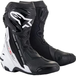Alpinestars Motorsykkelsko - Supertech R - Svart, Hvit Alpinestars Motorsykkelsko - Supertech R - Svart, Hvit