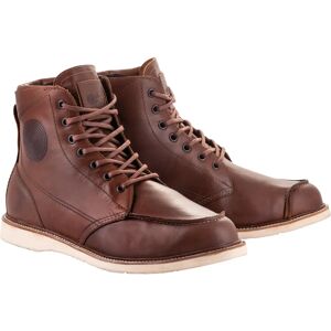 Botas de motocicleta Alpinestars Monty V2 - Cuero, Estilo Vintage, CE Botas de motocicleta Alpinestars Monty V2 - Cuero, Estilo Vintage, CE