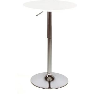Wehome Model Leon Verstelbare ronde witte MDF-tafel Wehome Model Leon Verstelbare ronde witte MDF-tafel