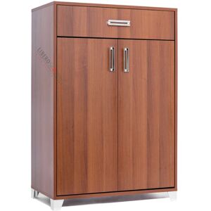 LIBEROSHOPPING Armoire multifonction en bois - 2 portes & 1 tiroir - Publicité LIBEROSHOPPING Armoire multifonction en bois - 2 portes & 1 tiroir - Publicité