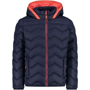 CMP Kindersjas Fix Hood Zwart Blauw - Jas CMP Kindersjas Fix Hood Zwart Blauw - Jas