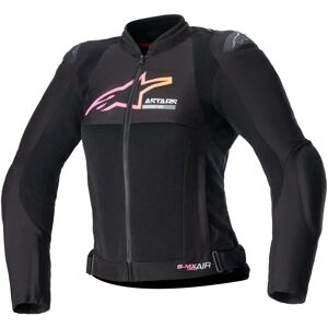Alpinestars Stella SMX Air Rose Noir - Veste moto - Publicité Alpinestars Stella SMX Air Rose Noir - Veste moto - Publicité