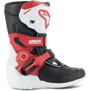 Botas para jóvenes Alpinestars Tech 3S - negro/rojo/blanco Botas para jóvenes Alpinestars Tech 3S - negro/rojo/blanco