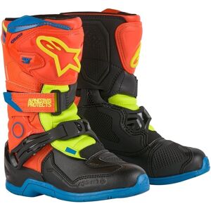 Botas para jóvenes Tech 3S de Alpinestars - Naranja Fluo - Botas Botas para jóvenes Tech 3S de Alpinestars - Naranja Fluo - Botas