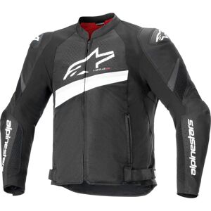 Veste textile de moto Alpinestars V4 Airflow - Noir Blanc - M - Publicité Veste textile de moto Alpinestars V4 Airflow - Noir Blanc - M - Publicité