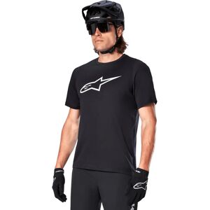Alpinestars A-Dura Dri Oscar Jersey - Kurzarm Schwarz Reflektierend Alpinestars A-Dura Dri Oscar Jersey - Kurzarm Schwarz Reflektierend