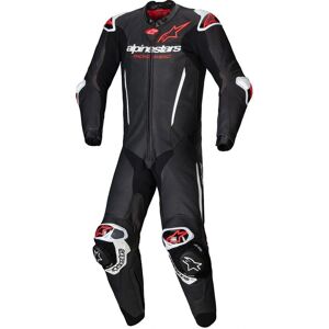 Alpinestars GP-R7 Leather Racing Suit - Black, White, Fluorescent Red Alpinestars GP-R7 Leather Racing Suit - Black, White, Fluorescent Red