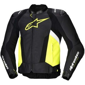 Alpinestars - Veste en Cuir Airflow Jaune Fluo - Équipement Moto - Publicité Alpinestars - Veste en Cuir Airflow Jaune Fluo - Équipement Moto - Publicité