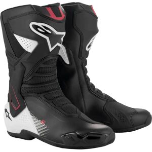 Alpinestars - Motorcycle Boots SMX-6 V3 Black/White/Red - Motorcycle Gear Alpinestars - Motorcycle Boots SMX-6 V3 Black/White/Red - Motorcycle Gear