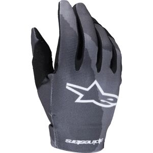 Gants pour Enfants Alpinestars Radar Camo Gris-Noir 2025 - Gants de moto - Publicité Gants pour Enfants Alpinestars Radar Camo Gris-Noir 2025 - Gants de moto - Publicité