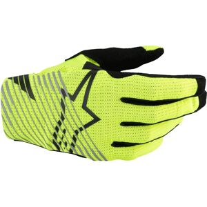 Gants de Motocross Alpinestars Radar Pro 2025 Jaune Fluo - Gants de Motocross - Publicité Gants de Motocross Alpinestars Radar Pro 2025 Jaune Fluo - Gants de Motocross - Publicité